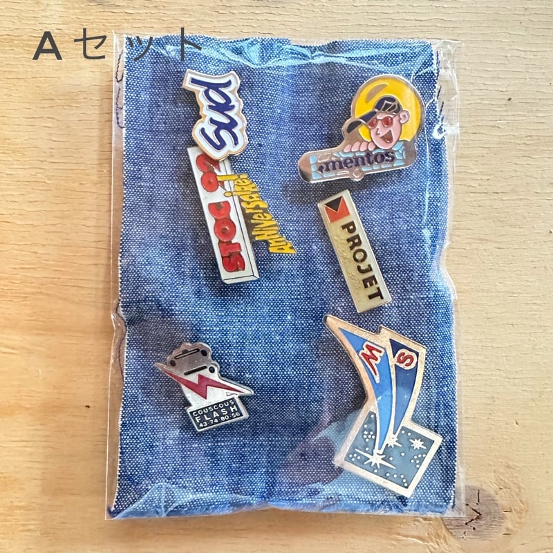 Vintage] ヨーロッパヴィンテージ ピンバッチ ピンズ セット | 城下町