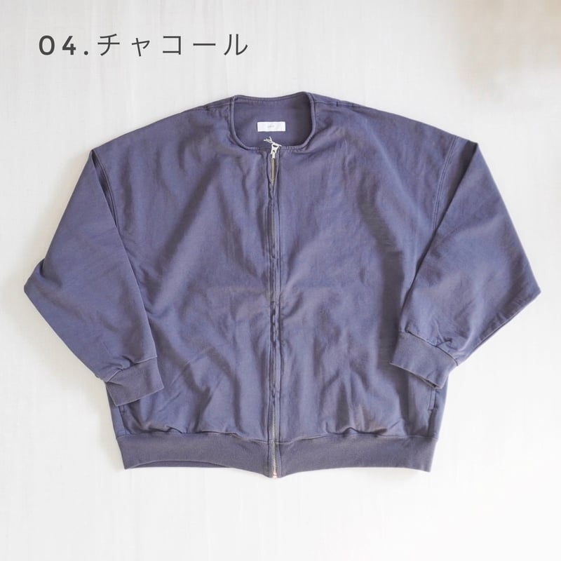 prit プリット　二重織接結　ZIPブルゾン prit(プリット)二重織接結ZIPブルゾン | 山口県下関市の洋服と雑貨の店