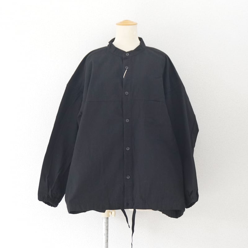 レディース＊prit-プリット-30/1カベ撚りドライツイル スタンドカラー