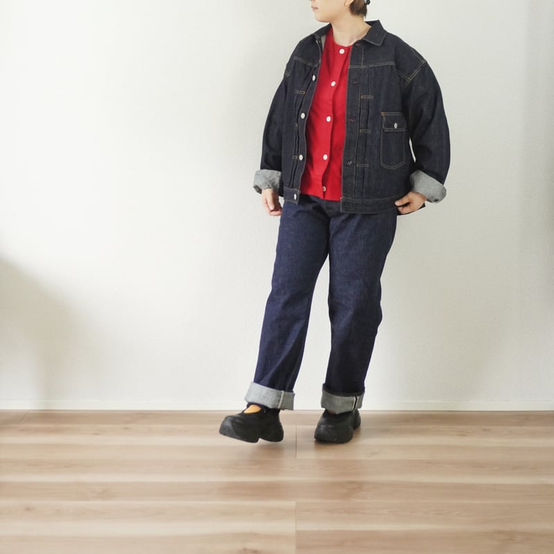 ユニセックス＊ORDINARY FITS-オーディナリーフィッツ- DENIM JACKET(