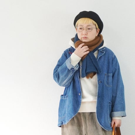 3色goods＊SHOWATABE-ショーワタベ- Knitted Scarf | Bicolor（バイカラー ニッテッドスカーフ）