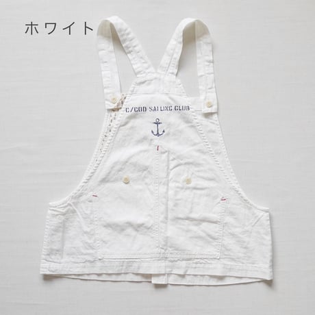 2色レディース＊快晴堂-Girl’s・リラクシンWorkインディゴデニム／オーバーオールベスト/52JK-06・52JK-18