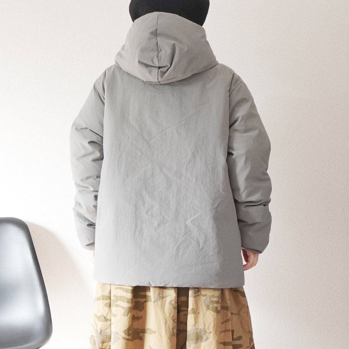 ユニセックス*LA MOND-ラモンド-Light Shell Down Parka/セージ ユニセックス*LA MOND-ラモンド-Light Shell Down Parka/セージ