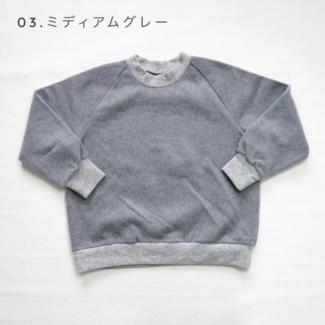 ＊レディース＊prit-プリット-1/14ウールカノコビーバークルーネックプルオーバー P90620