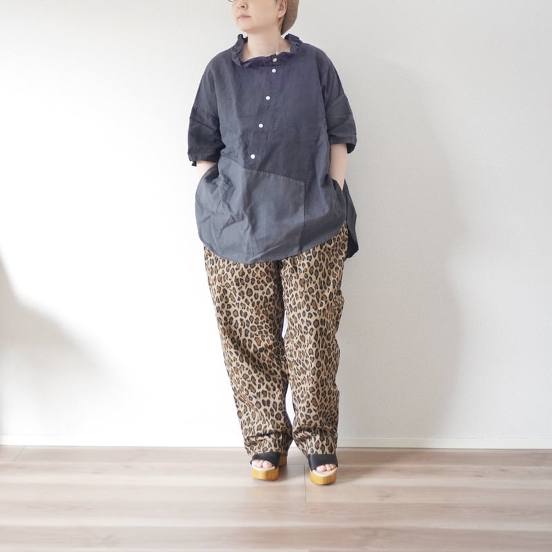 TIGRE BROCANTE レオパードタゴサクロングパンツ 楽天市場】TIGRE BROCANTE ティグルブロカンテ コットンナイロン