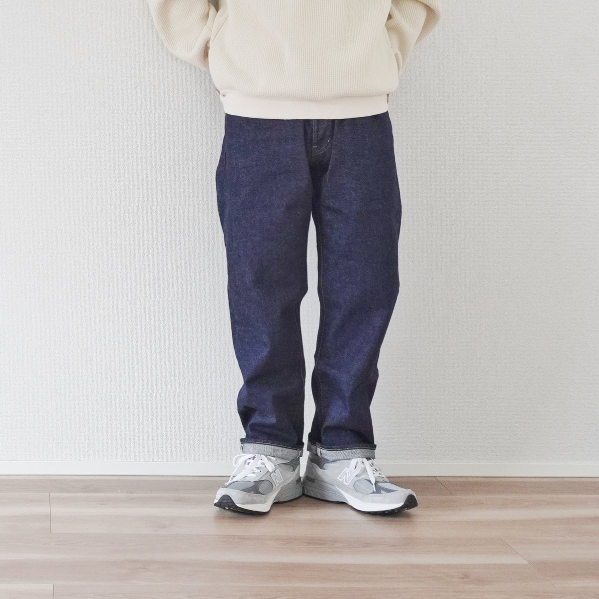 ユニセックス*ORDINARY FITS-オーディナリーフィッツ-5P ANKLE DENIM ONE WASH(OM-P020OW) ユニセックス*ORDINARY FITS-オーディナリーフィッツ-5P ANKLE DENIM ONE WASH(OM-P020OW)