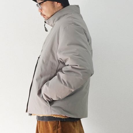 2色＊ユニセックス＊LA MOND-ラモンド-WEATHER CLOTH DOWN BLOUSON（LM-O-122）