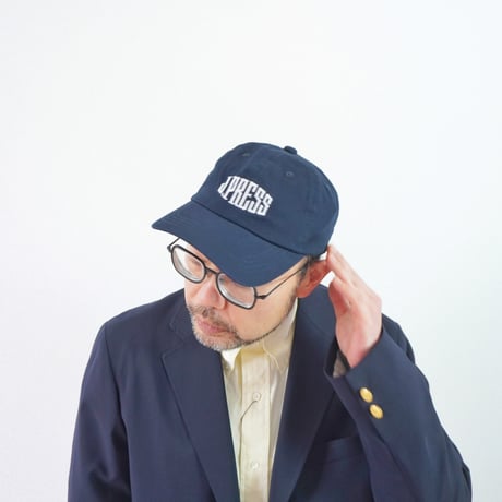 ＊ユニセックス＊J.PRESS ORIGINALS-Cotton Twill J.PRESS Logo Cap
