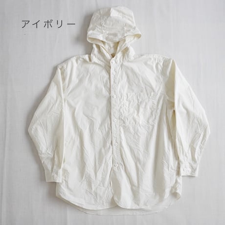 3色＊＊BRENA-ブレナ-HOOD WORK SHIRT フードワークシャツ