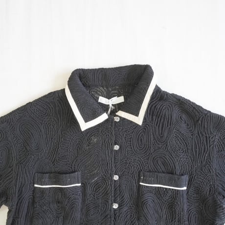 ＊レディース＊KELEN-ケレン-ショート丈刺繍メッシュシャツ"DAG"
