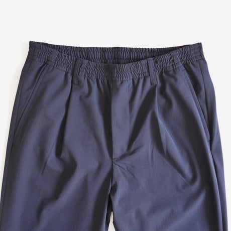 ＊ユニセックス＊LA MOND-ラモンド-STRETCH EASY TROUSERS/LM-P-126-PR ネイビーブラック