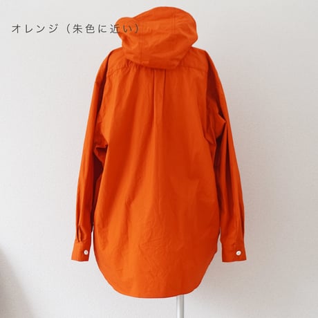 3色＊＊BRENA-ブレナ-HOOD WORK SHIRT フードワークシャツ