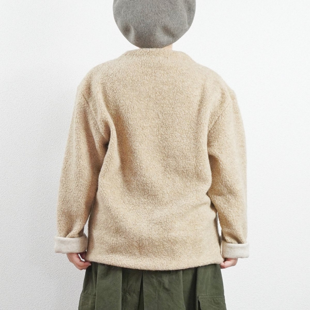 2色＊ユニセックス＊TIGRE BROCANTE-ティグルブロカンテ-ウールパイル