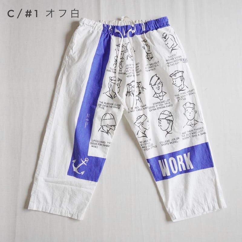 2色レディース＊快晴堂-Girl'sカロハプリント セーラーズCap柄