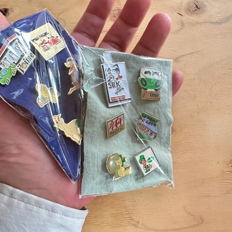 Vintage] ヨーロッパヴィンテージ ピンバッチ ピンズ セット | 城下町