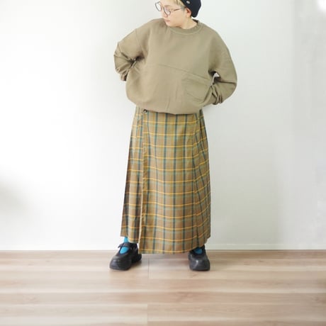 ジェーンマープル　プリーツ　ウールスカートパンツ b45317_2.jpg