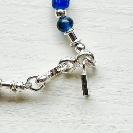 2色＊goods＊MANANAS JEWELRY-マナナス ジュエリー-Silver Mix Antique Beads Bracelet