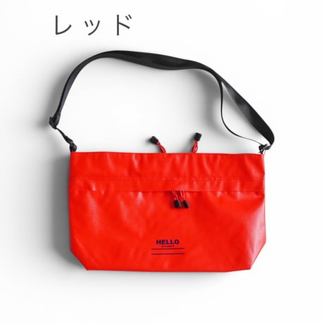 ４色＊ユニセックス＊ [1/2HALF] TARPOLIN MESSENGER M