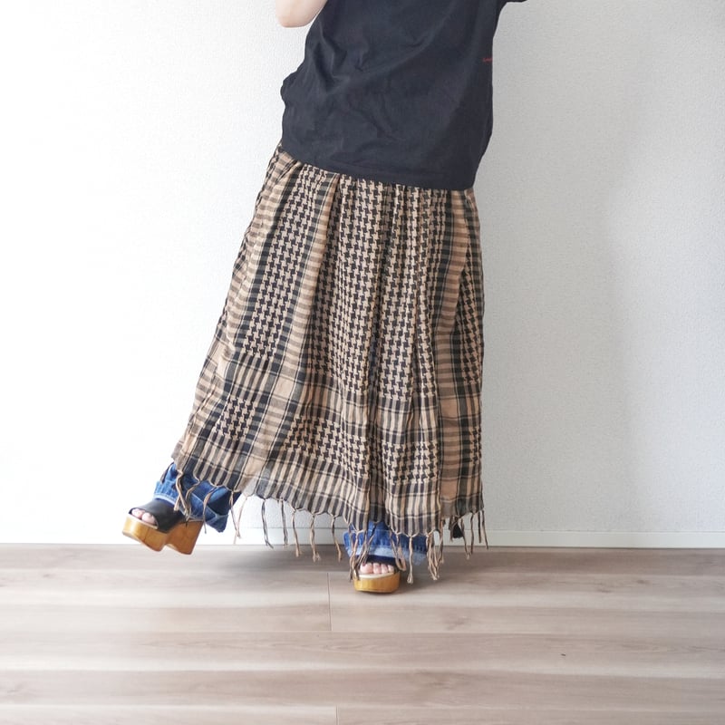 マルクルビアン フランス製 再構築 リメイク ダメージ ブラック