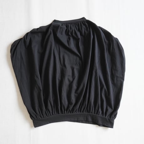 3色＊レディース＊SLOWHANDS-スローハンズ-POOFY Back-Gathered T-Shirt