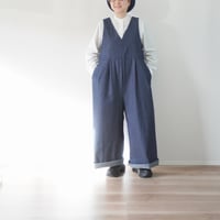 ＊レディース＊Linenya-リネンヤ-8oz デニムサロペット