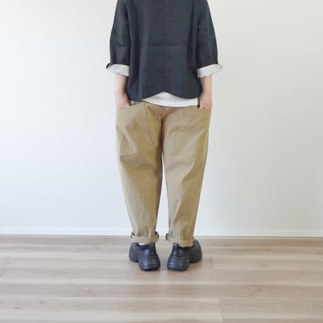 2色＊ASCOT by yim-アスコットバイイム-コットンリネン ルルンパンツ