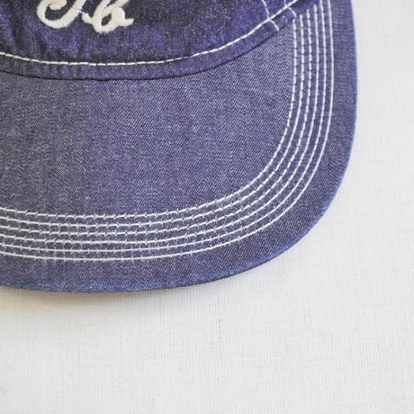 ＊ユニセックス＊TIGRE BROCANTE-ティグルブロカンテ-10.5ozフラットデニム＆ コットンナイロンリップ ランニングハット