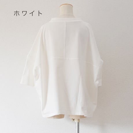 色欠け再入荷5色＊レディース＊Linen ya-リネンヤ-デラヴェ七分袖Tシャツ
