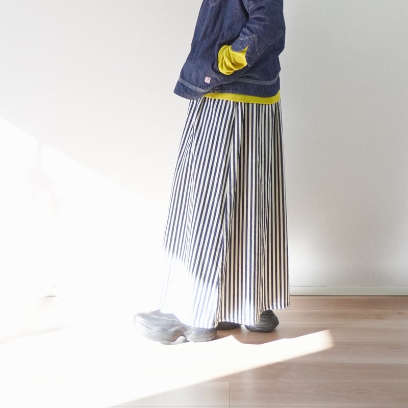 レディース＊TIGRE BROCANTE-ティグルブロカンテ-ヒッコリーマキシ