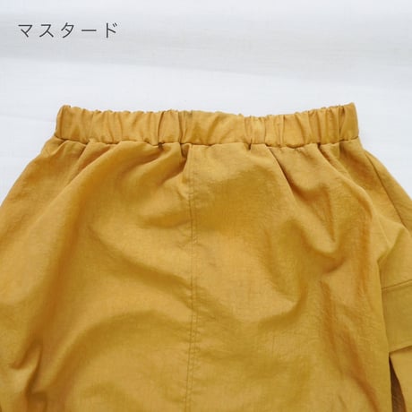 3色レディース＊ASCOT-アスコット-ナイロンワッシャーバルーンスカート