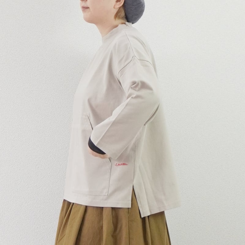 3色＊レディース＊快晴堂 -Gir's-Tシャツ/スクエアポケ・長袖シャツ