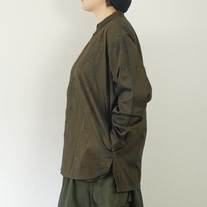 3色ユニセックス＊Nasngwam-ナスングワム-ARTISAN SHIRTS JACKET