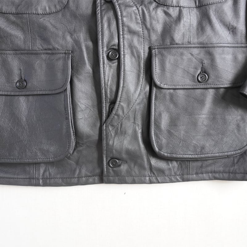 ユニセックス＊YOUSED-ユーズド-LEATHER CLASSIC WARDEN JKT