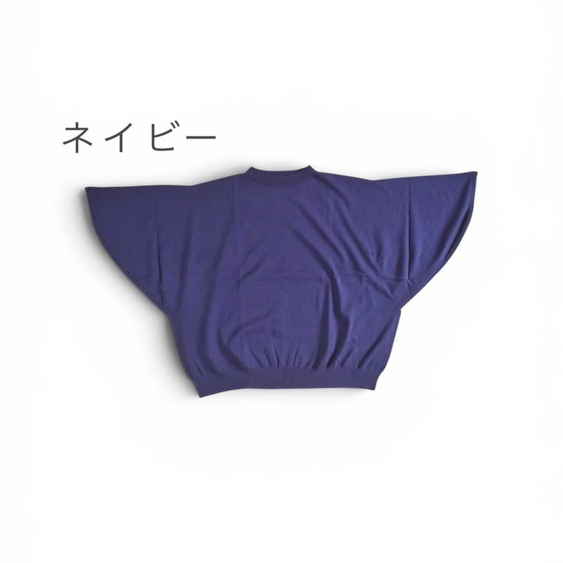 as it is. コットンフレアースリーブニット LinenYa リネンヤ レディース＊LinenYa by as it is.-リネンヤ-コットンフレアースリーブ