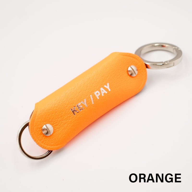 4色＊ユニセックス＊ [1/2HALF] KEY/PAY (ITALIAN LEATHER ＆