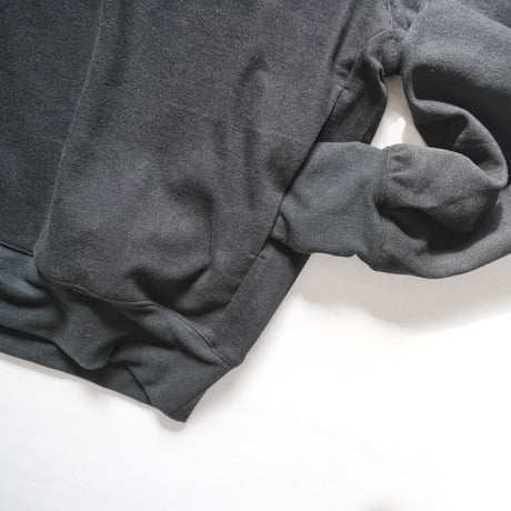2色＊ユニセックス＊LA MOND-ラモンド-LOUNGE SUEDE HIGH NECK SWEAT LM-C-211