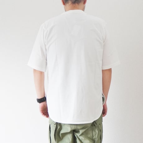2色＊ユニセックス＊amne-アンヌ-JERSEY round hem tee / amn-CS-077