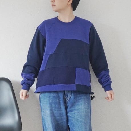 3種＊レディース＊YOUSED-ユーズド-USA VINTAGE DOCKING SWEAT hem drawcord アメリカヴィンテージドッキングスウェット