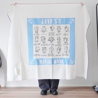 ＊goods＊快晴堂-かいせいどう-ビーチマット Girl's カロハプリント セーラーズCap柄 51Z-31