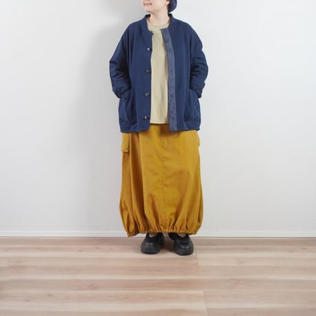 2色＊ユニセックス＊SLOWHANDS-スローハンズ-オーガニックコットン フレンチテリー ペインタージャケット
