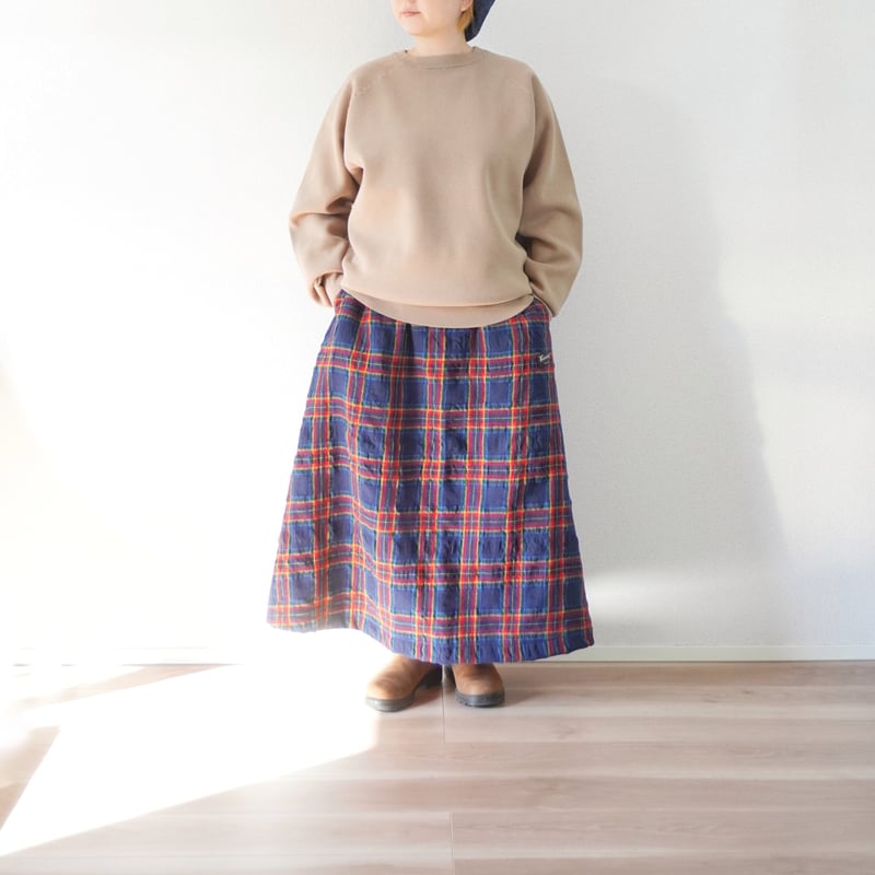2色レディース＊快晴堂-後ろポケスカート タータンフォーエバー（53SK