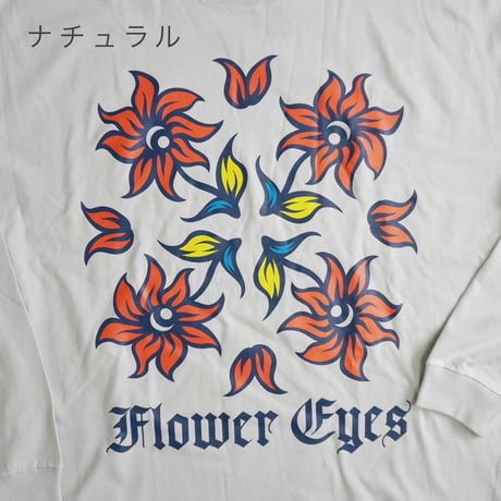 2色＊ユニセックス＊NASNGWAM（ナスングワム） FLOWER EYES CREW