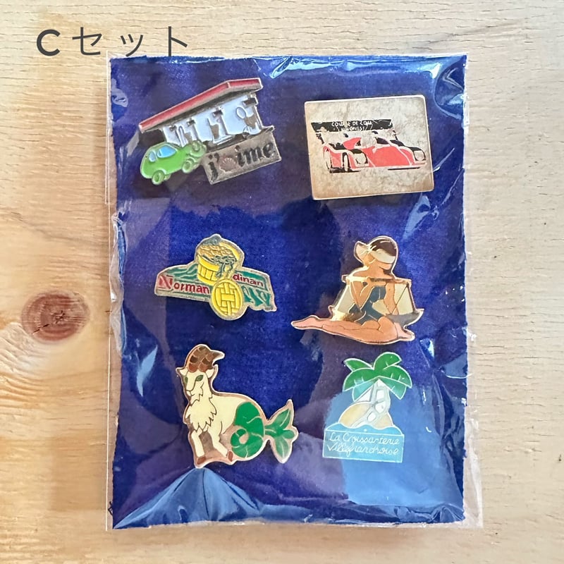 Vintage] ヨーロッパヴィンテージ ピンバッチ ピンズ セット | 城下町
