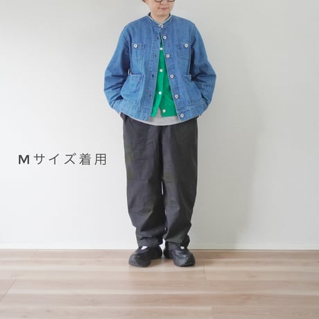 ＊ユニセックス＊ TIGRE BROCANTE -ティグルブロカンテ- TBアメーバカモタゴサクロングパンツ/ブラック
