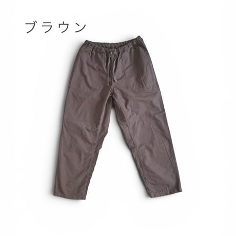 ３色＊ユニセックス＊TIGRE BROCANTE-ティグルブロカンテ-ジンバブエコットンタゴサクロングパンツ