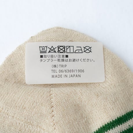 3色＊レディース＊prit -ボーダー×ドットソックス P01660