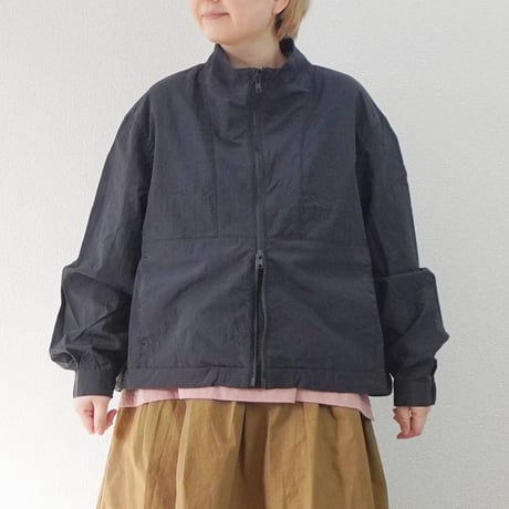 2色＊ユニセックス＊LA MOND-ラモンド-Light Shell Stand Blouson