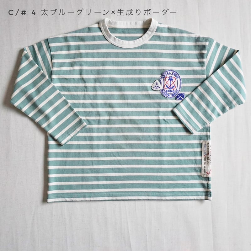 再入荷2色レディース*快晴堂-HAYATE セーラーボーダー Tシャツ 再入荷2色レディース*快晴堂-HAYATE セーラーボーダー Tシャツ