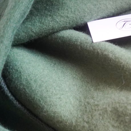 ＊レディース＊Linen ya-リネンヤ-コットンパーカー/裏起毛グリーン