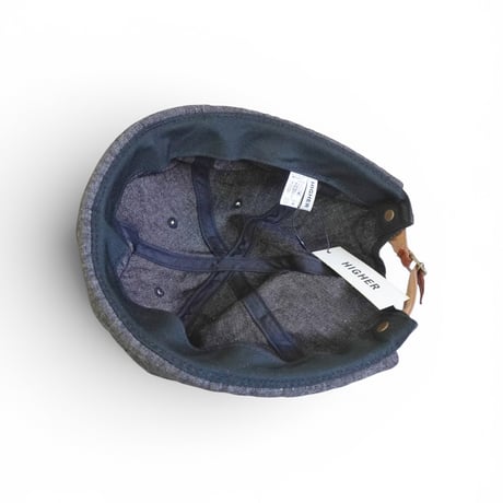 2色goods＊HIGHER-ハイヤー-COTTONLINEN CHAMBRAY FISHERMAN